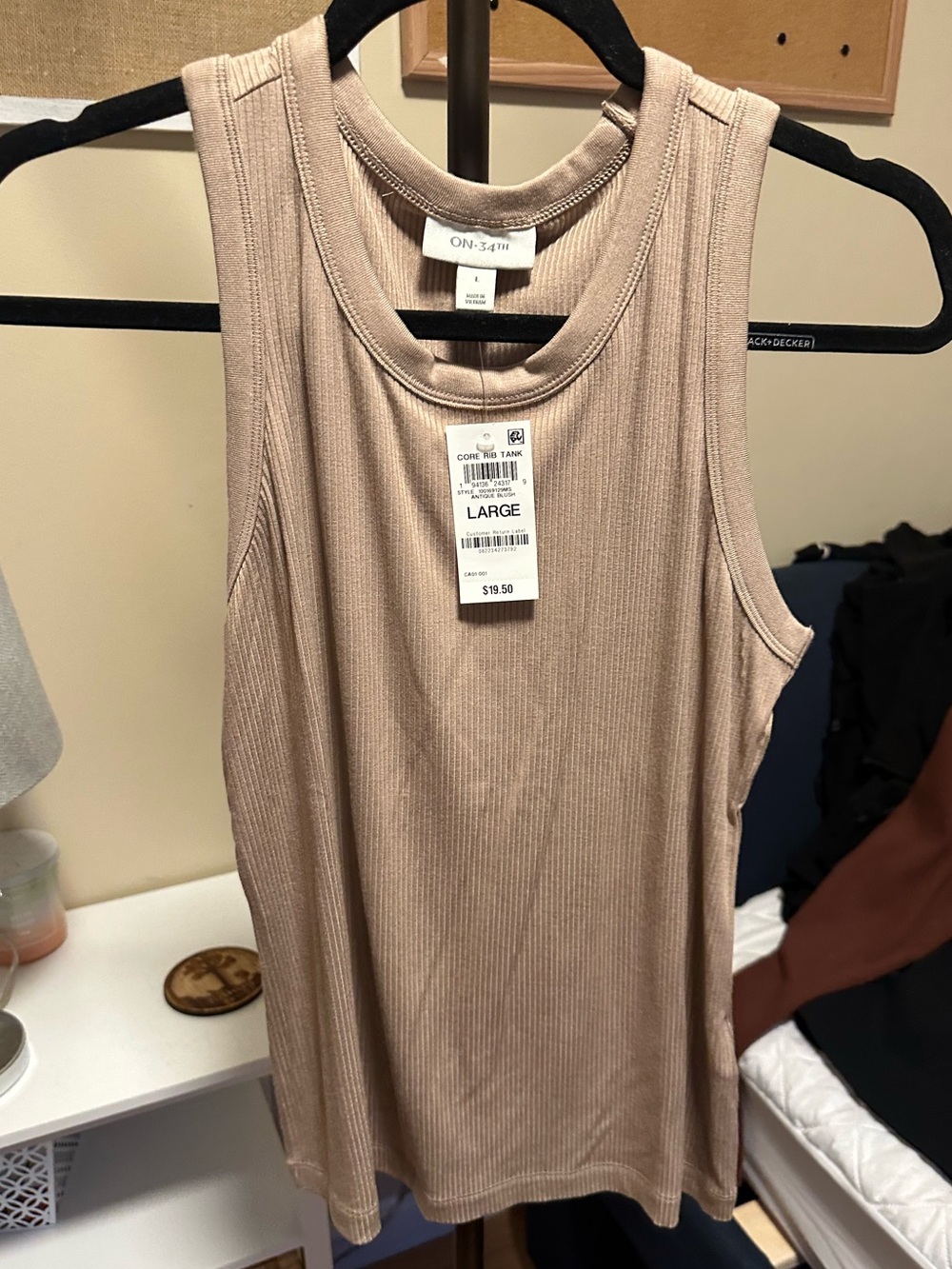 On34th Ribbed Tank Top